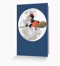 Kiki's Delivery Service (1989) Greeting Card