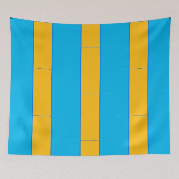 Item preview, Franklin Blue and Keystone Gold Vertically-Striped designed and sold by PharrisArt.