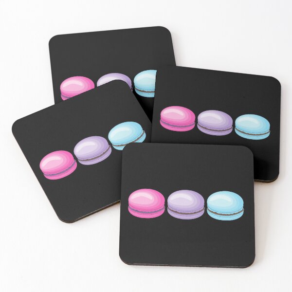Item preview, Bi Flag Macarons. Bisexual Pride designed and sold by Subtle Pride Shop.