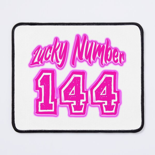 Item preview, Pink Lucky Number 144 designed and sold by swiftjace.