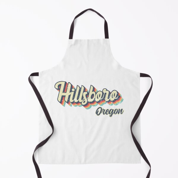 Item preview, Hillsboro city Oregon Retro Vintage 70s rainbow designed and sold by Teelogic.