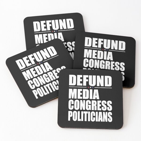 Item preview, Defund Media Congress Politicians Libertarian designed and sold by aiyaarma.