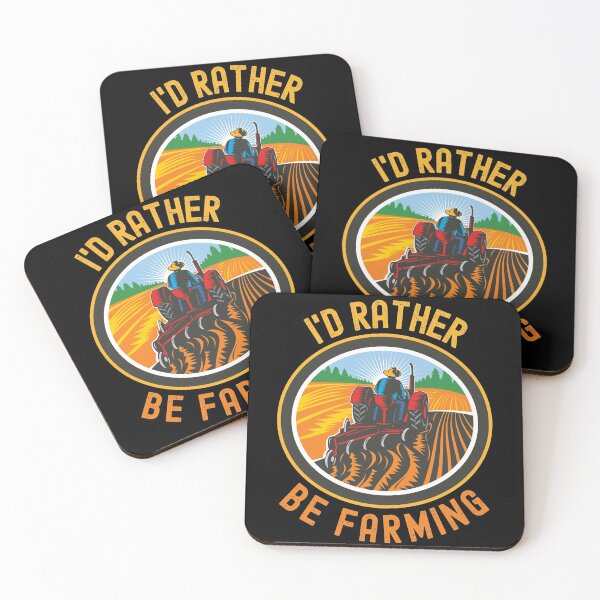 Item preview, I'd Rather Be Farming Funny Farming designed and sold by Fabvity.