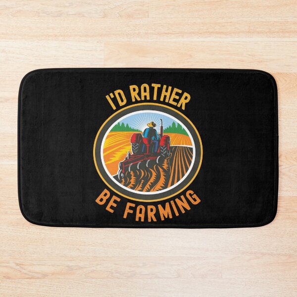 Item preview, I'd Rather Be Farming Funny Farming designed and sold by Fabvity.