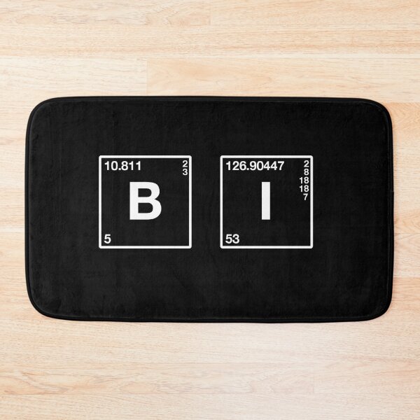 Item preview, BI. Periodic Table. Bisexual Pride designed and sold by Subtle Pride Shop.
