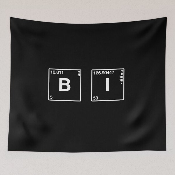 Item preview, BI. Periodic Table. Bisexual Pride designed and sold by Subtle Pride Shop.