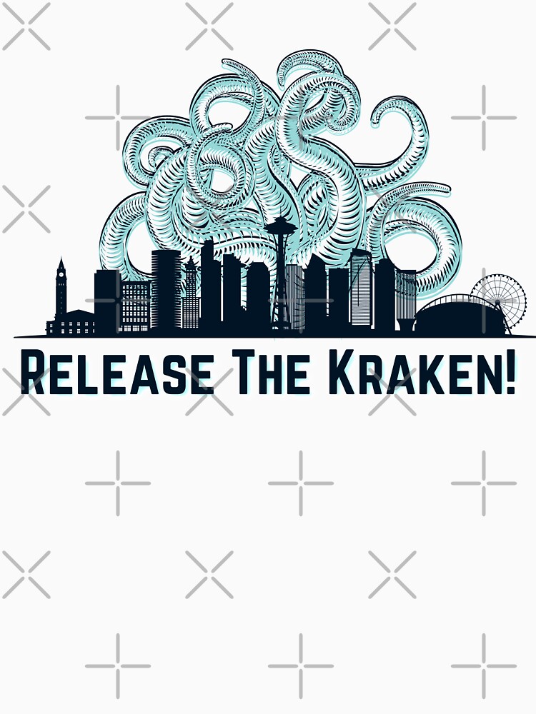 Seattle Kraken, Butt Kraken! Essential T-Shirt for Sale by PNWEnergy