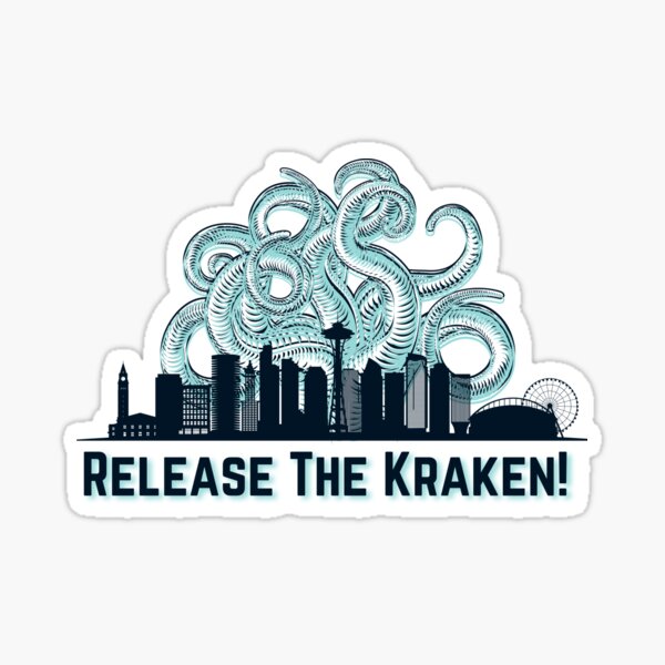 Seattle Kraken, Tentacle Power. | Sticker