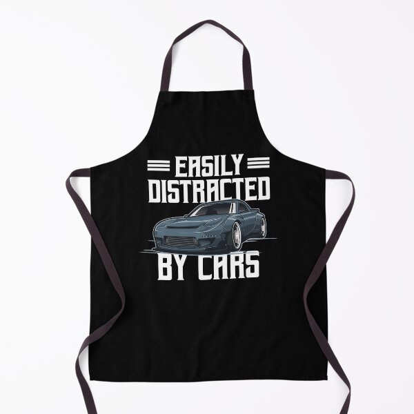 Item preview, Easily Distracted By Cars Racing Cars Fans Funny Present designed and sold by aiyaarma.
