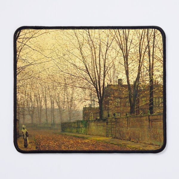 Item preview, John Atkinson Grimshaw - November Morning - 1883 designed and sold by ArtExpression.
