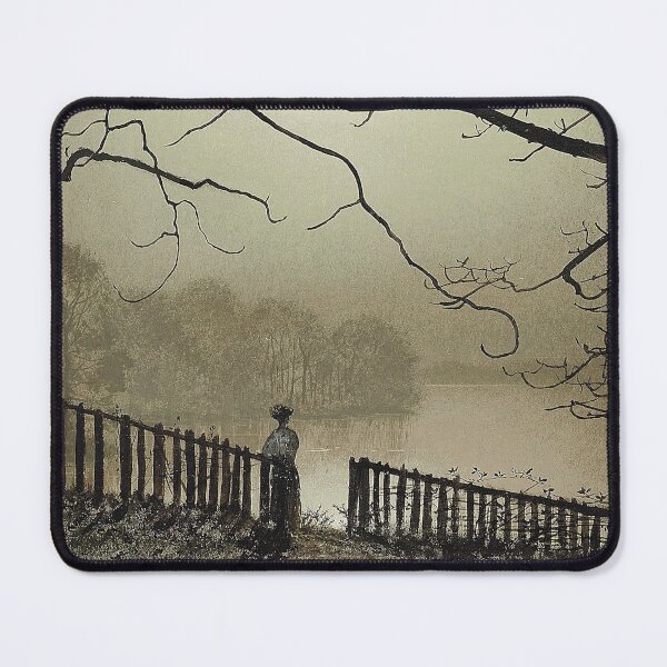Item preview, John Atkinson Grimshaw - Waterloo Lake, Roundhay Park, Leeds designed and sold by ArtExpression.