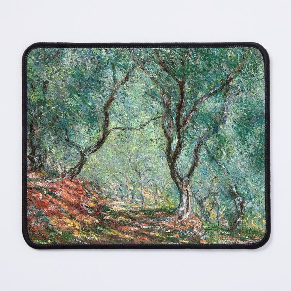 Item preview, Claude Monet - Olive Tree Wood in Moreno Garden designed and sold by ArtExpression.