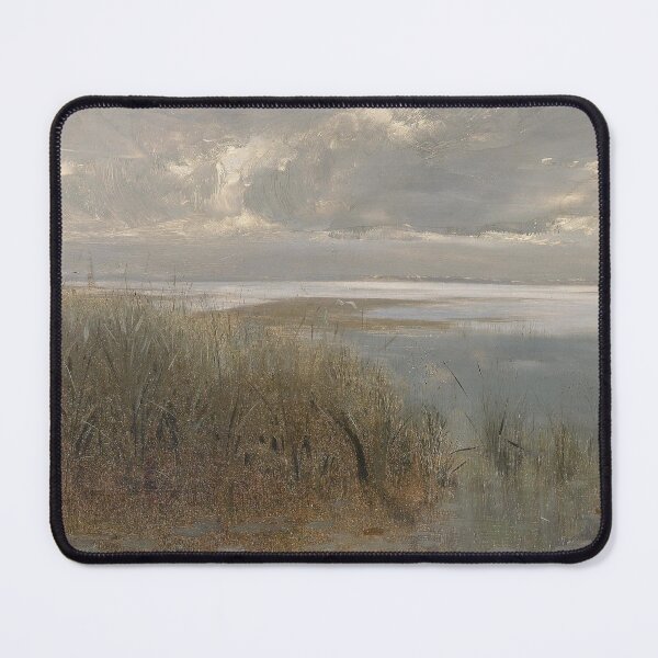 Item preview, Giuseppe De Nittis - Lake Landscape near Naples - 1866 designed and sold by ArtExpression.