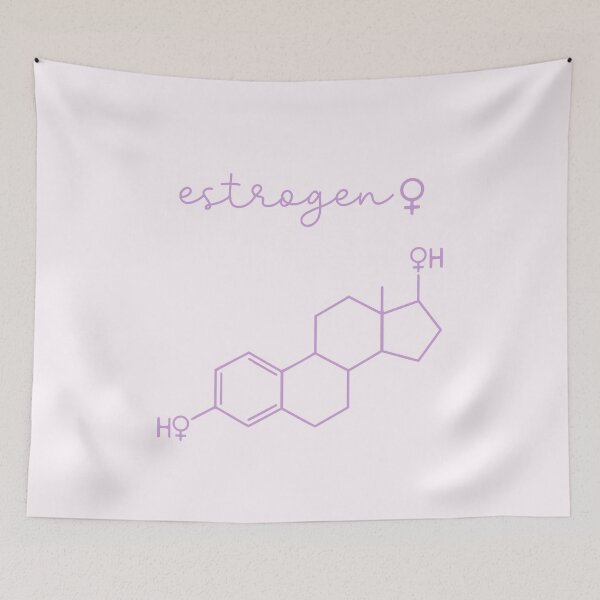 Item preview, Estrogen Female Hormone Chemical Structure designed and sold by labstud.