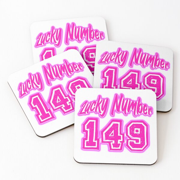 Item preview, Pink Lucky Number 149 designed and sold by swiftjace.