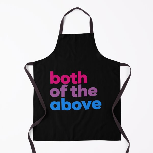 Item preview, Bi Both Of The Above. Bisexual Pride designed and sold by Subtle Pride Shop.