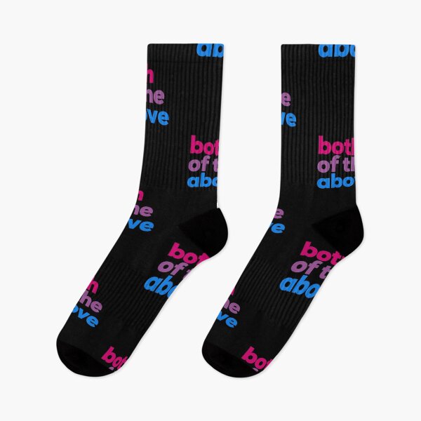 Item preview, Bi Both Of The Above. Bisexual Pride designed and sold by Subtle Pride Shop.