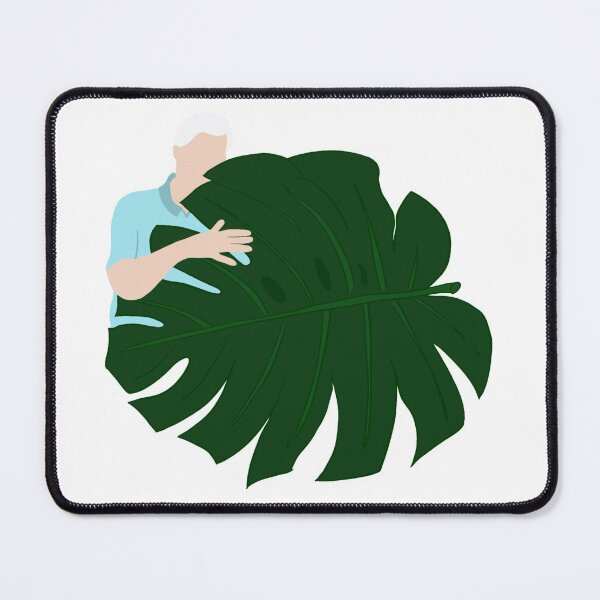 Item preview, David Attenborough and a Leaf designed and sold by FreeOrca.
