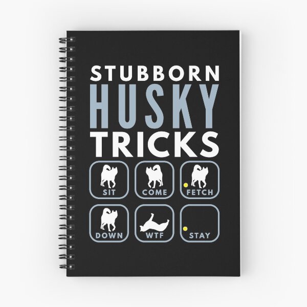 Aperçu de l'œuvre Stubborn Husky Tricks - Dog Training créée et vendue par DoggyStyles.