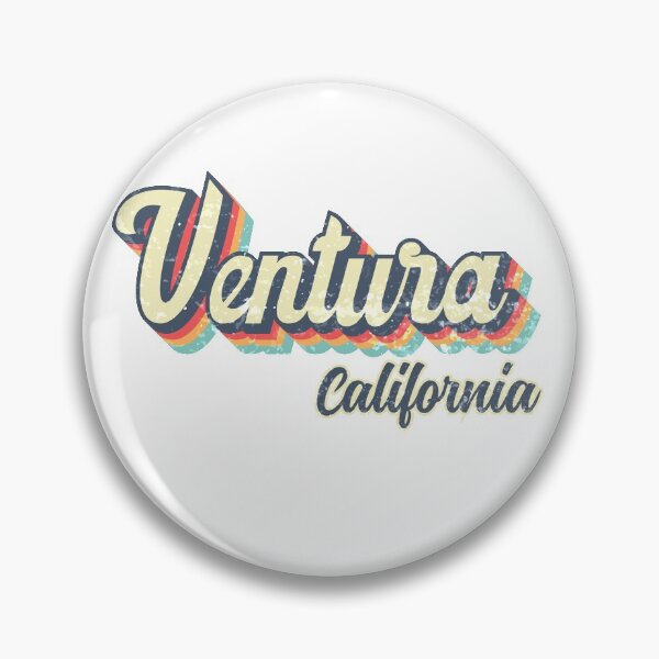 Item preview, Ventura City California Retro Vintage 70s rainbow designed and sold by Teelogic.