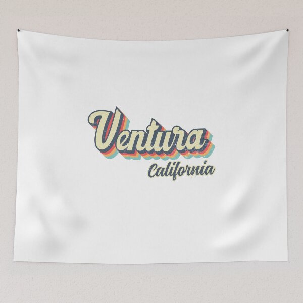 Item preview, Ventura City California Retro Vintage 70s rainbow designed and sold by Teelogic.