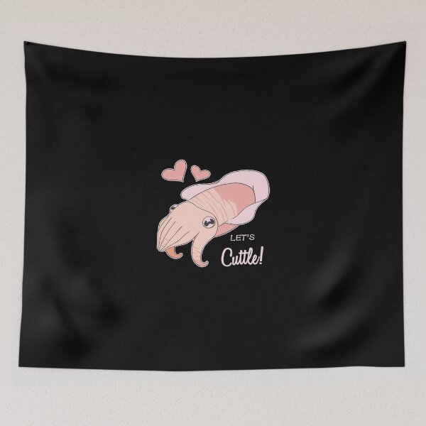 Item preview, Let'S Cuttle Funny Cuttlefish Cuddle Pun Hoodie designed and sold by fried1982.