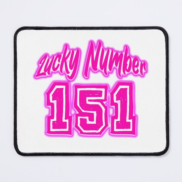 Item preview, Pink Lucky Number 151 designed and sold by swiftjace.