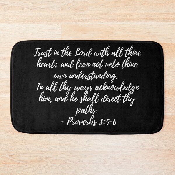 Item preview, Proverbs 3:5-6 designed and sold by VerseGifts.