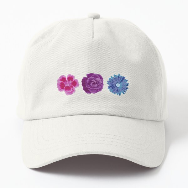 Artikel-Vorschau von Bi Pastell Boho Blumen. Bisexueller Stolz, designt und verkauft von Subtle Pride Shop.