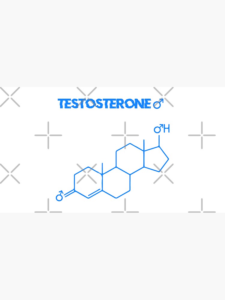 Testosterone male Hormone Chemical Structure
