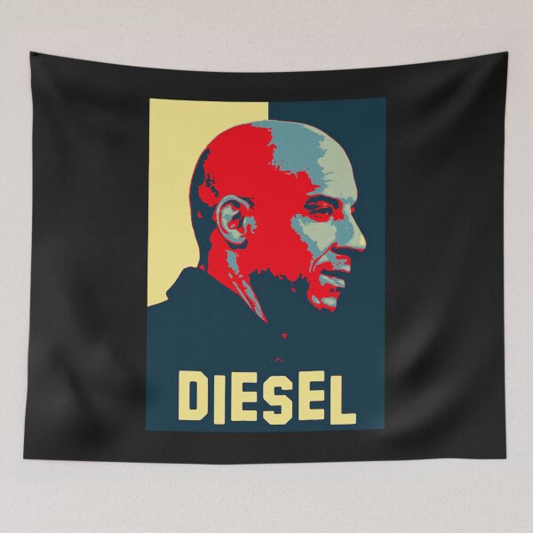 Item preview, Vin Diesel -Fan Art - Illustration (Hope Poster) - 131020930 Classic designed and sold by JorgekOquendo.
