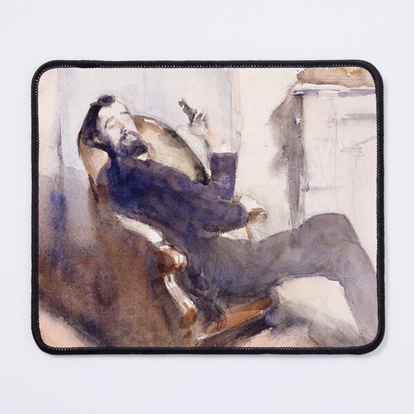 Item preview, John Singer Sargent - Portrait of Paul-César Helleu  designed and sold by ArtExpression.