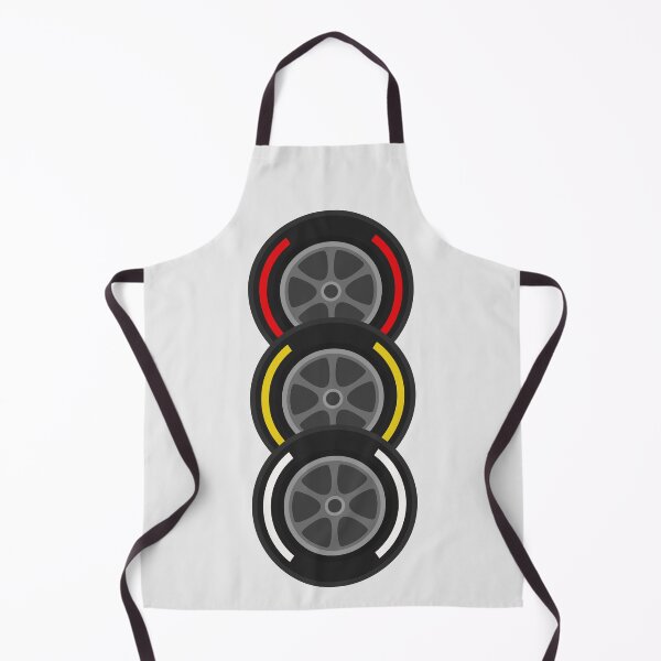 Item preview, Red Yellow White Tire Compounds for Fast Racing Motorsports designed and sold by teeworthy.