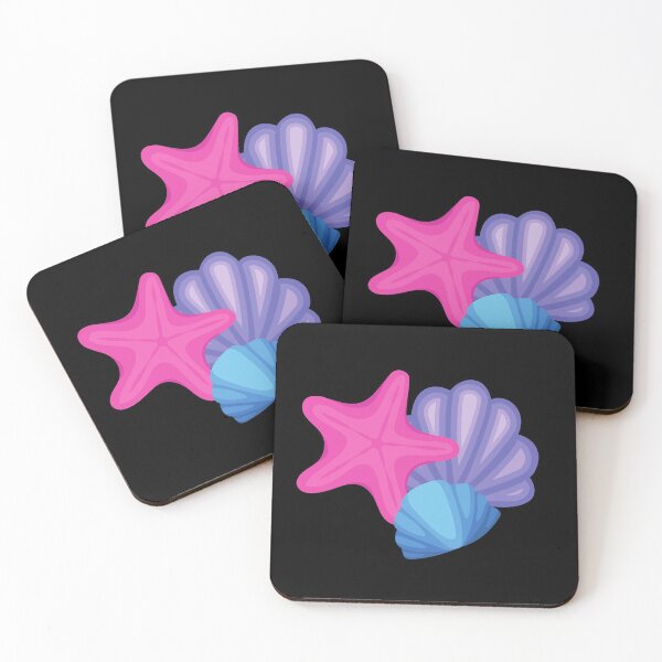 Item preview, Bi Seashell Cluster. Subtle Bisexual Pride designed and sold by Subtle Pride Shop.