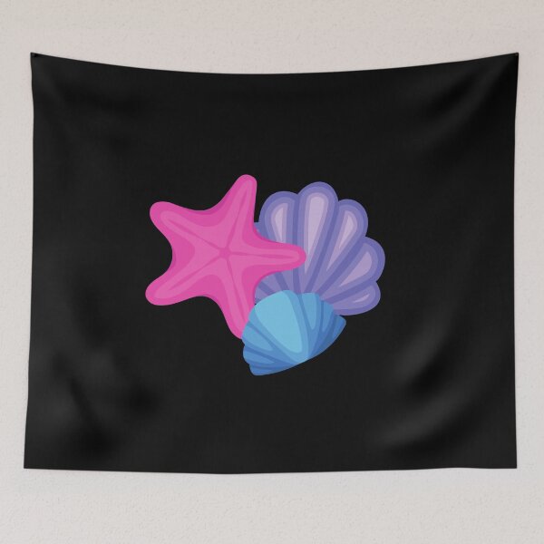 Item preview, Bi Seashell Cluster. Subtle Bisexual Pride designed and sold by Subtle Pride Shop.