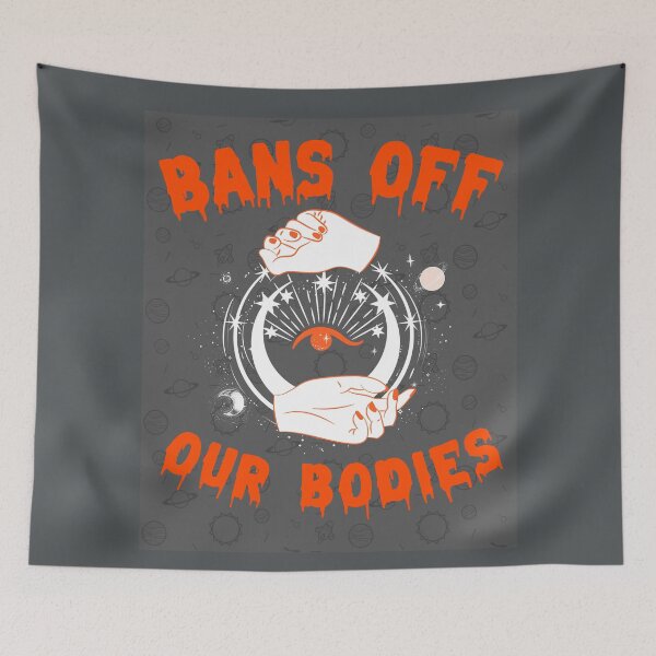 Item preview, Bans Off Our Bodies-Texas Abortion Ban-Funny extra witchy pun Halloween  designed and sold by Spiritualish.
