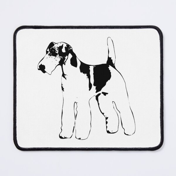 Item preview, Fox Terrier Minimalist Modern Art designed and sold by ElegantCat.