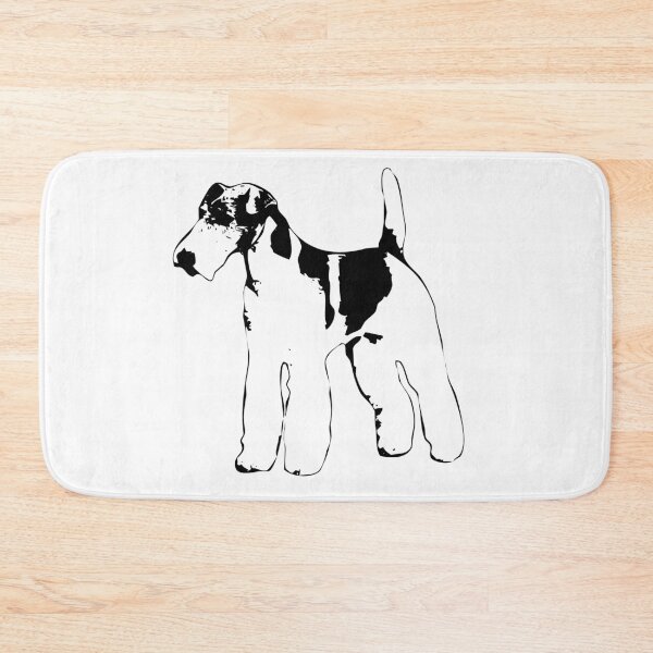 Item preview, Fox Terrier Minimalist Modern Art  designed and sold by ElegantCat.