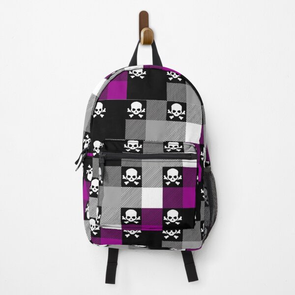 Item preview, Halloween Ace Skull Plaid designed and sold by -Gedwolcraeft-.