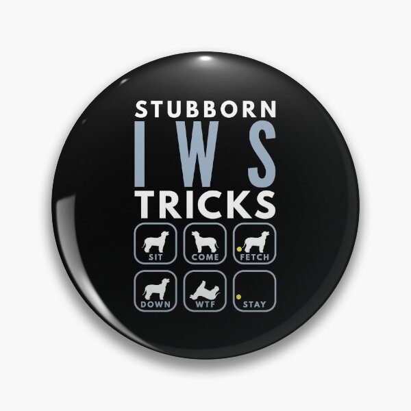 Item preview, Stubborn IWS Tricks - Dog Training designed and sold by DoggyStyles.