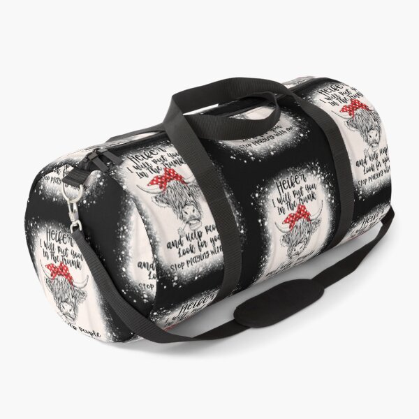 Item preview, Heifer I Will Put You In The Trunk And Help People Bleached designed and sold by georgebuckart.