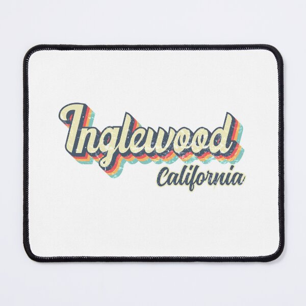 Item preview, Inglewood City California Retro Vintage 70s rainbow designed and sold by Teelogic.