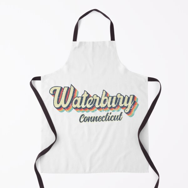 Item preview, Waterbury city Connecticut Retro Vintage 70s rainbow designed and sold by Teelogic.