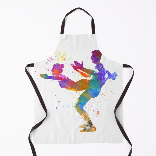 Item preview, Young man practices fitness in watercolor designed and sold by paulrommer.