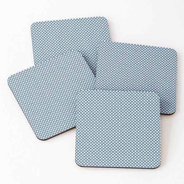 Item preview, Geometric Circles_Classic Blue designed and sold by NolkDesign.