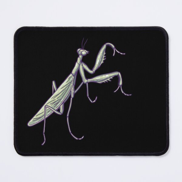 Item preview, praying mantis and white dots pattern designed and sold by smalldrawing.