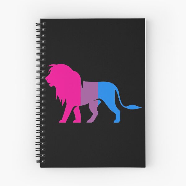 Item preview, Bi Pride Flag Lion. Bisexual Pride designed and sold by Subtle Pride Shop.