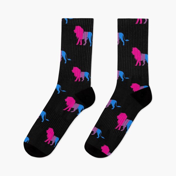 Item preview, Bi Pride Flag Lion. Bisexual Pride designed and sold by Subtle Pride Shop.