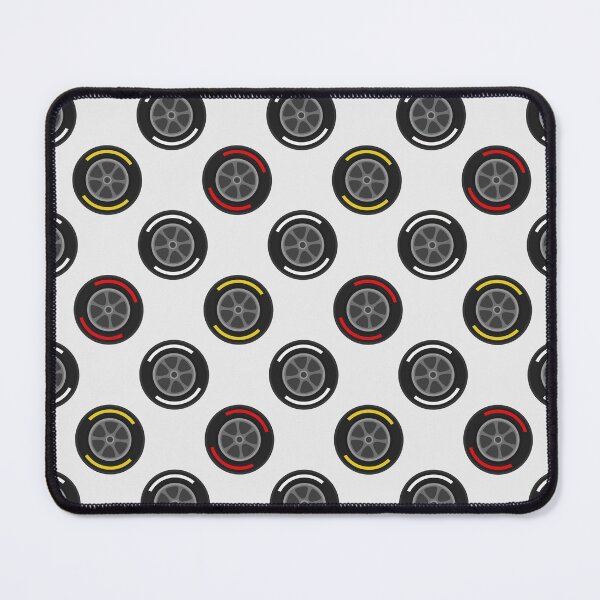 Item preview, Red Yellow White Tire Compounds Pattern for Fast Racing Motorsports designed and sold by teeworthy.