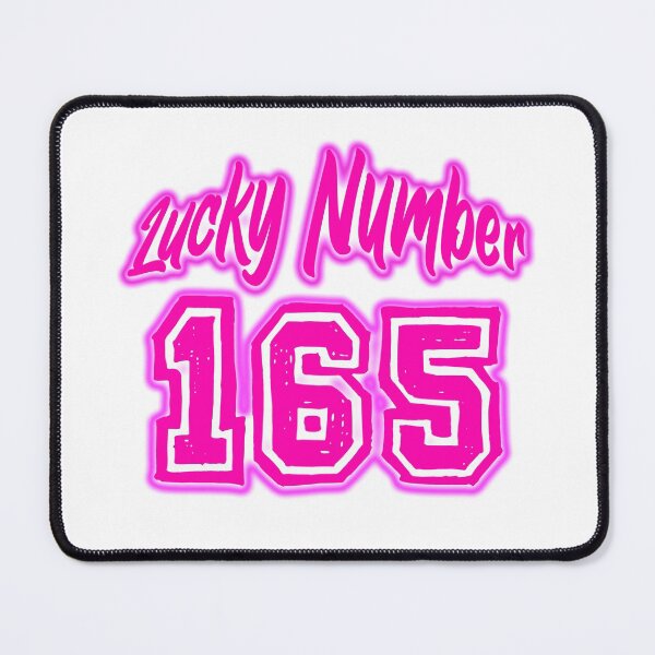 Item preview, Pink Lucky Number 165 designed and sold by swiftjace.